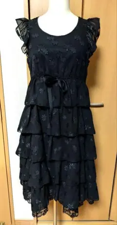 MIHO MATSUDA 花柄シフォンワンピースのサムネイル