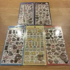 ［正規品］ボンボンドロップシール 和柄 5枚セット