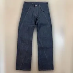 S/STERE 日本製 チェック切替 サルエルデニム デッドストック - メルカリ