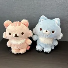 アオイコオオカミ サクラノコリス ポージングぬいぐるみ