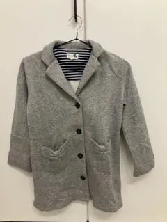 motherways コート　グレー　130 ポケット付き