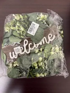 ユーカリリース 造花 ドアリース ナチュラル 北欧のサムネイル