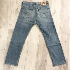 Levi's 505 ストレッチ ストレートデニム W32 フェード