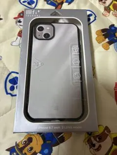 グルマンディーズ　iPhone 14 Plus ケース IFT-125BK
