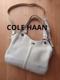【COLE HAAN】２WAY レザー ショルダーバッグ