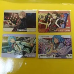 あんスタ　カードダス　真白友也　天満光　紫之創