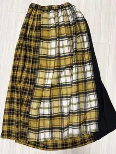【未使用】AMERICAN HOLIC チェック柄ロングスカート Mサイズ