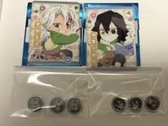 鬼滅の刃 ハンドメイド カード シール 宇髄天元 伊黒小芭内