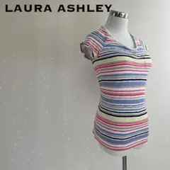 LAURA ASHLEYローラアシュレイ ボーダートップスのサムネイル
