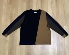 【日本製】 Lui’s パネルデザイン トレーナー