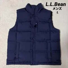 L.L.Bean エルエルビーン ダウンベスト ネイビー メンズ L