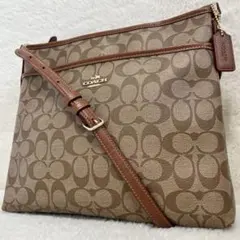 COACH コーチ ショルダーバッグ F34938 シグネチャー PVC
