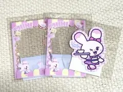 NiziU　Nizoo　オンラインくじ　ステッカー&フォトスリーブセット　ピョン