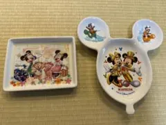 【未使用】ディズニー 30周年 ミッキー プレート&ダッフィ スーベニアプレート