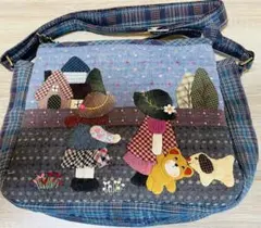 ★新作★スーちゃん＆お友達＆くま＊ショルダー大＊ハンドメイド＊パッチワーク