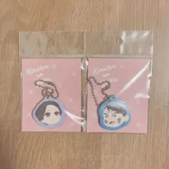 鬼滅の刃 合皮チャーム 珠世 愈史郎 2点セット
