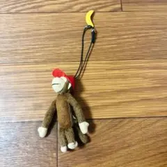 ユナイテッドアローズ モンキーストラップ 猿キーホルダー