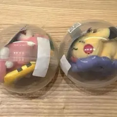 ポケモン 釜山 ポップアップ 韓国限定 ヤドン ピカチュウ ガチャ 2個セット