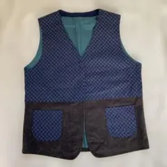 手編み ベスト
