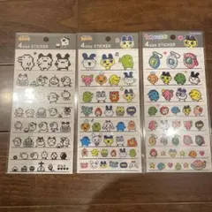 【正規品】たまごっち 4サイズステッカー　3枚セット