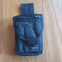 PORTER ブラック ナイロンポーチ