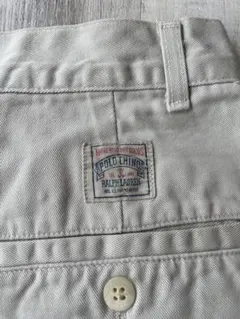 ポロチノ USA製90年代 Ralph Lauren ラルフ ツータックチノパン