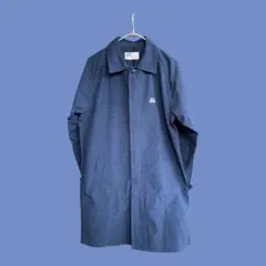 ネイビー ステンカラーコート Mサイズ