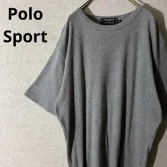 POLO SPORT ポロスポーツ サーマル Tシャツ 半袖 USA製 グレー