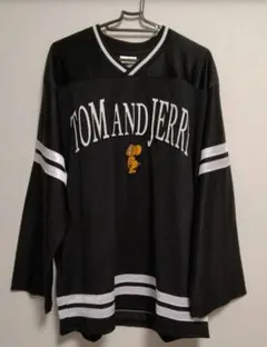 トムとジェリー メッシュ長袖Tシャツ