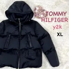 【美品】トミーヒルフィガー y2k ショート丈 ボリュームダウンジャケット XL