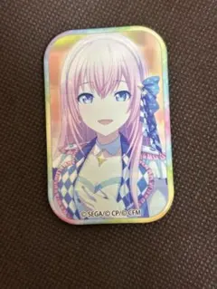 プロセカ スクエア缶バッジ 巡音ルカ