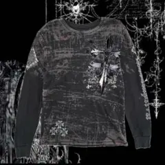 y2k 長袖カットソー