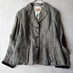 Nigel Cabourn WOMAN グレンチェック テーラードジャケット10のサムネイル