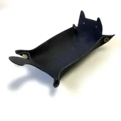 牛本革　猫　小物入れ