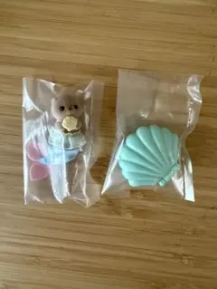 シルバニア　赤ちゃん家具コレクション　ゆめいろマーメイド　ラッコの小さい赤ちゃん