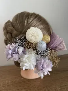 和装髪飾り　結婚式　卒業式　成人式　七五三。　NO.30