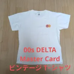 00s DELTA ビンテージ T−シャツ MasterCard Size M