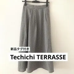 Techichi テチチ ギンガムチェックスカート ロングスカート