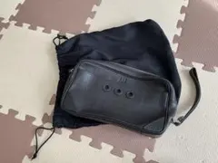 dunhill レザー セカンドバッグ 収納袋付き