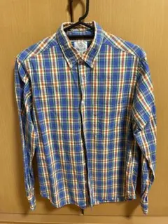 BEAUTY & YOUTH シャツ　チェック　S