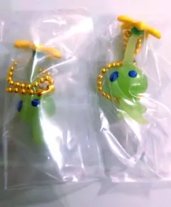 送料無料 光ピクミン 2個セット マスコット キーホルダー