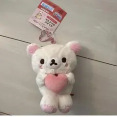 サンエックス コリラックマ ぶらさげぬいぐるみ ハート
