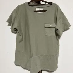 じ*m様 【ONIGIRI】 オリーブグリーン Tシャツ サイズ11のサムネイル