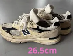 New Balance U 993 WS WHITE 26.5cm