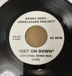 KENNY DOPE / GET ON DOWN 7インチ　新品未使用