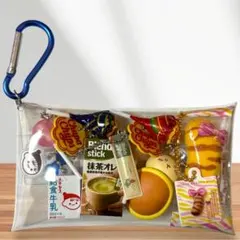 ガチャ詰めポーチ ミックス ハンドメイド ちいかわ うさぎ 甘いもの詰め合わせ
