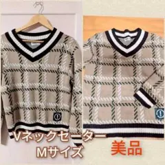 Vネックセーター