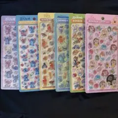 正規品 ボンボンドロップシール ディズニー6種類セット