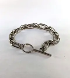 シルバー925 ダブルリンクチェーンブレスレット