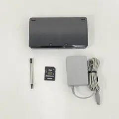 ニンテンドー3DS コスモブラック AC SD タッチペン付き 動作品 338